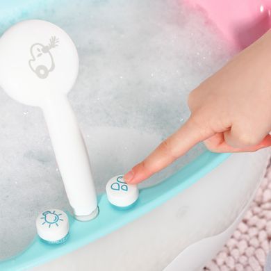 Автоматична ванночка для ляльки BABY BORN &ndash; ЛЕГКЕ КУПАННЯ (світло, звук) 835784