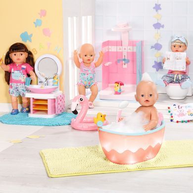 Автоматична ванночка для ляльки BABY BORN &ndash; ЛЕГКЕ КУПАННЯ (світло, звук) 835784