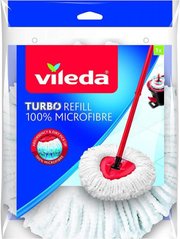 Vileda Turbo Refill Сменная насадка (моп) на швабру из микрофибры 02450