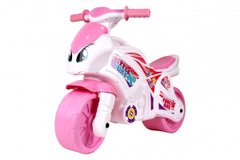 Мотоцикл бело-розовый для девочек, ТМ Технок (6450)