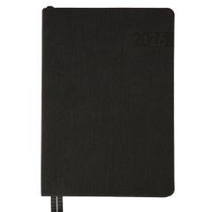 Ежедневник А5 Leo Planner датированный 2026 "Boss", мягкий, черный, 368 страниц