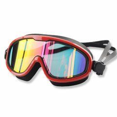 Маска для плавания Renvo Kariba Уни Anti-fog Черный, Красный OSFM (2SM100-0107)