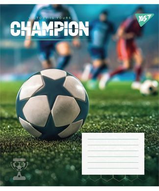 Тетрадь ученическая школьная Yes Champion А5 12 листов клетка