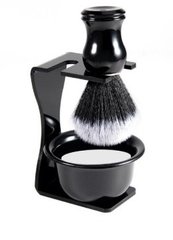 Бритвенный набор Zy Shaving (стойка, чаша, помазок, мыло) 02488