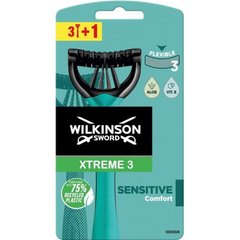Чоловічі одноразові станки Wilkinson Sword Xtreme 3 Sensitive 3+1 01307