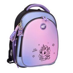 Рюкзак школьный полукаркасный YES Cute Unicorn S-109
