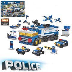 Конструктор 10в1 "Поліція" Limo Toy, 175 деталей (KB5003)