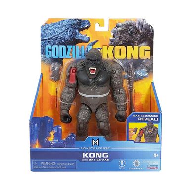 Фігурка GODZILLA VS. KONG - КОНГ З БОЙОВОЮ СОКИРОЮ, 15 см (35303)