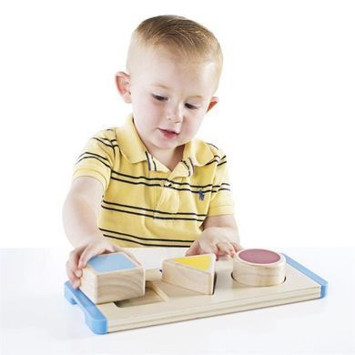 Деревянный сортер Guidecraft Manipulatives Простые фигуры (G6743)