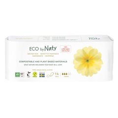 Органические прокладки Eco by Naty Normal 14 шт без крылышек