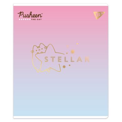 Тетрадь YES Goldstar Pusheen 12 листов линия