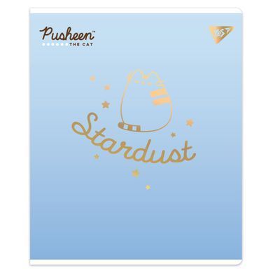 Тетрадь YES Goldstar Pusheen 12 листов линия