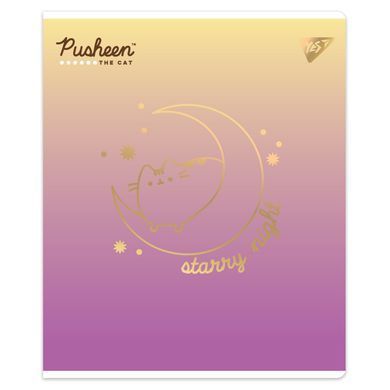 Тетрадь YES Goldstar Pusheen 12 листов линия