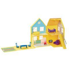 Игровой набор Peppa - ДОМ ПЕППЫ ДЕЛЮКС (домик с мебелью, фигурка Пеппы) 06865