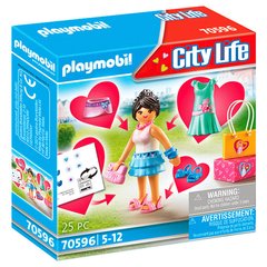 Конструктор Playmobil City life "Поход по магазинам", 25 деталей (70596)