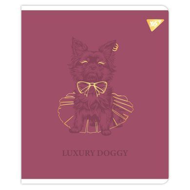 Тетрадь YES Luxure doggy 48 листов линия