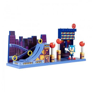 Игровой набор с фигуркой SONIC THE HEDGEHOG - Соник в Студиополисе (406924-RF1)