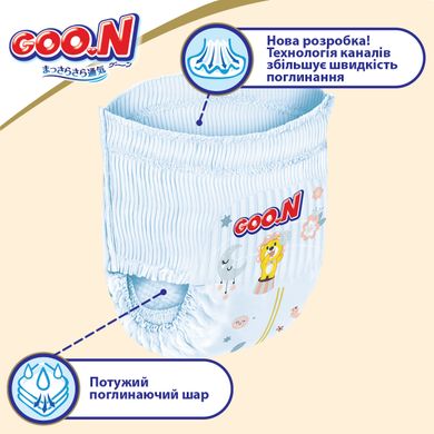 Трусики-підгузки GOO.N Premium Soft для дітей 7-12 кг (розмір 3(M), унісекс, 50 шт) 863227