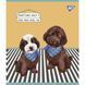 Тетрадь YES Dogs А5 12 листов клетка