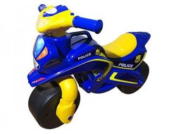 Мотоцикл-каталка Байк "Полиция" синий, ТМ Doloni (0138(9)/570)