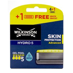 Змінні касети для гоління Wilkinson Sword Hydro 5 Skin Protection Advanced (4+1 шт.) 019891