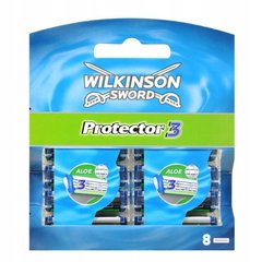 Сменные кассеты Wilkinson Sword Schick Protector 3 в наборе 8 шт. 01943