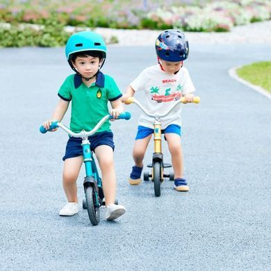 Біговел MICRO серії "G-Bike Chopper Deluxe" - AКВА (до 20 kg з сидінням, 2-х колесний) GB0025