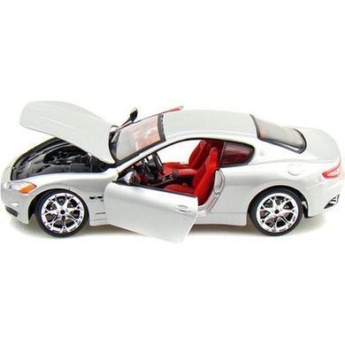 Авто-конструктор - MASERATI GRAN TURISMO (серебристый металлик, 1:24) 18-25083