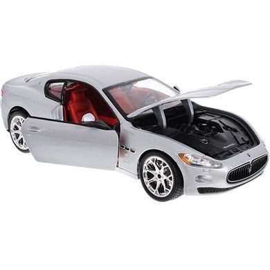 Авто-конструктор - MASERATI GRAN TURISMO (серебристый металлик, 1:24) 18-25083
