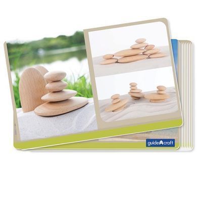 Дерев'яні блоки Guidecraft Natural Play Округлі камінці (G6771)