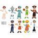 Магнитная игра Viga Toys Одень мальчика (44636)