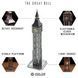 Коллекционная модель-конструктор Metal Time The Great Bell Часовая башня Биг-Бен настольные часы (MT077)