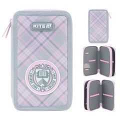 K26-623-1 Пенал Kite 2 відділення, без наповнення College Line