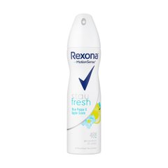 Дезодорант-антиперспірант спрей для жінок Rexona MotionSense Блакитний мак і яблуко R0008