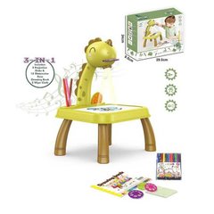 Детский столик для рисования "Динозаврик" с проектором (YM2021-7)
