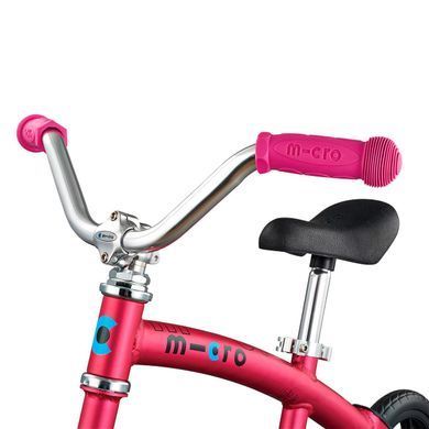 Біговел MICRO серії "G-Bike Chopper Deluxe" - Рожевий (до 20 kg з сидінням, 2-х колесний) GB0023