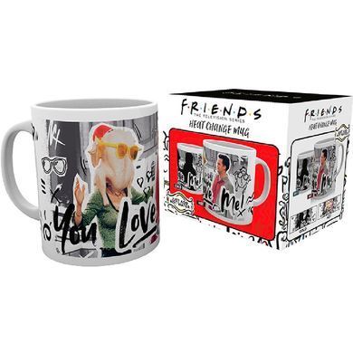 Чашка хамелеон FRIENDS You Love Me (Друзья) 320 мл