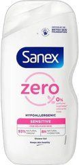 Гіпоалергенний гель для душу SANEX Zero Hypoallergenic Sensitive 0% Alc 400 мл 02912