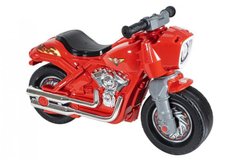 Детский мотоцикл 2-колесный "Мотобайк" красный, ТМ Орион (504 Красный)