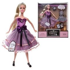 Кукла "Emily" в платье с аксессуарами, 29 см (QJ081A)