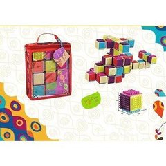 Детский конструктор кубики для малышей в сумке, 12 деталей (9928E)