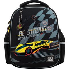Рюкзак шкільний напівкаркасний Education "Be strong", GoPack (GO22-165S-4)
