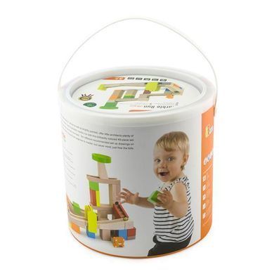 Дерев'яний ігровий набір Viga Toys Гірки для кульок (51619) (51619)