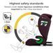 Автокрісло Kinderkraft Junior Fix 2 i-Size Isofix бордовий (KCJUFI20RED0000)